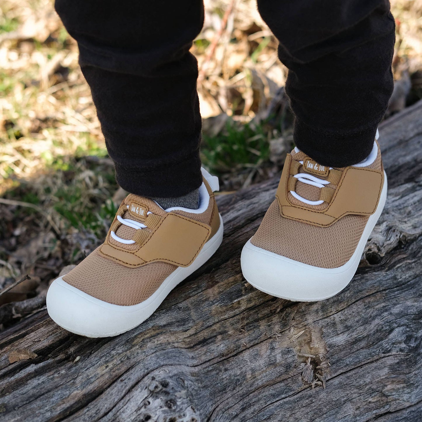 Soft Brown Toddler Sneakers