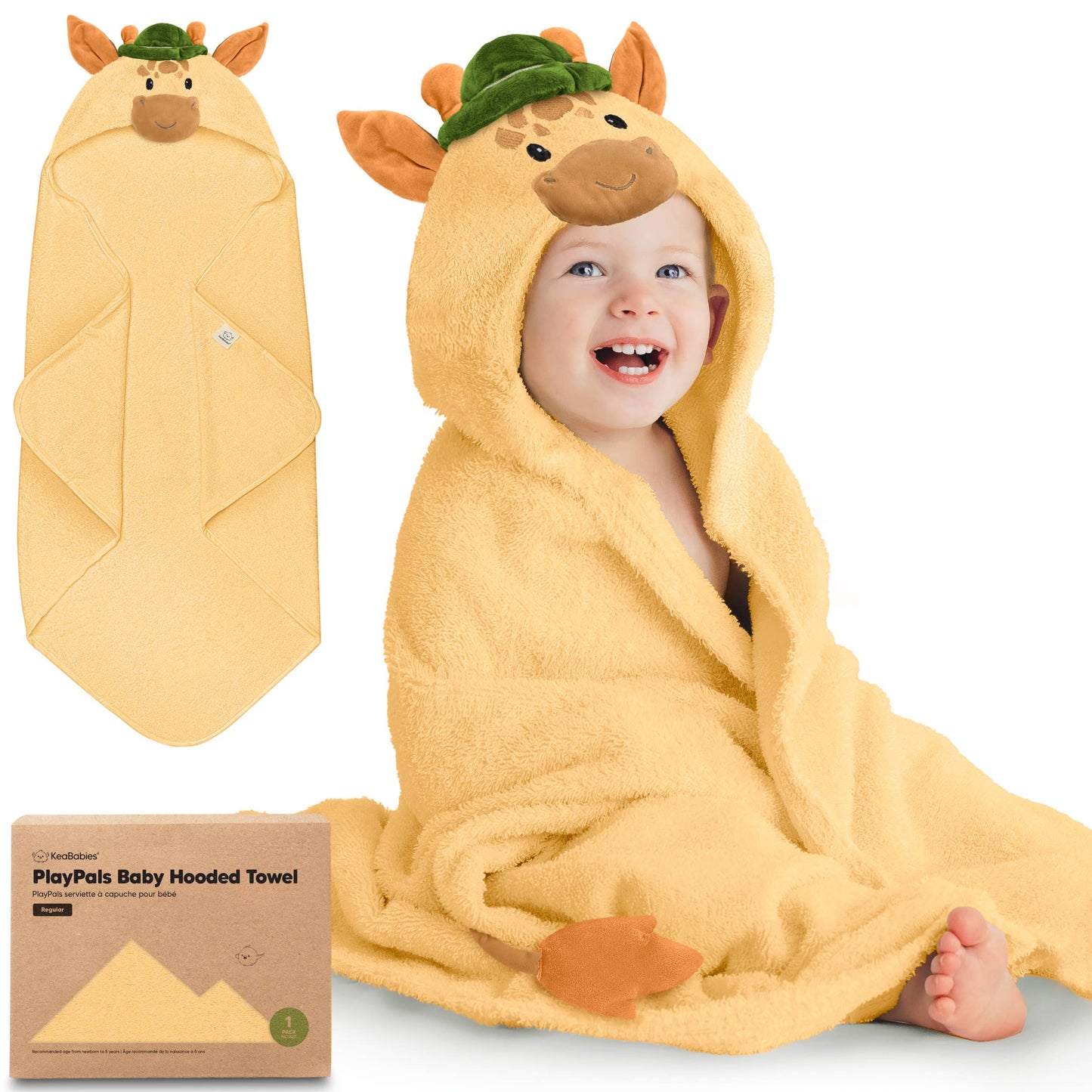 Playpals Hooded Baby Towels