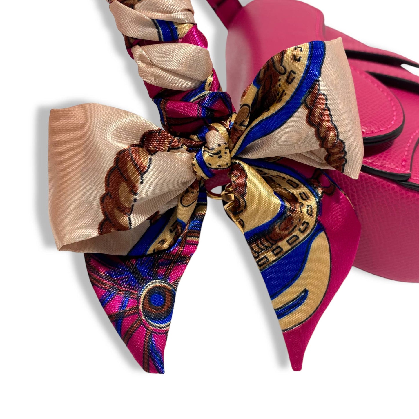 Saddle Purse with Scarf