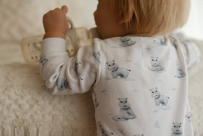 Baby Hippo Organic Romper