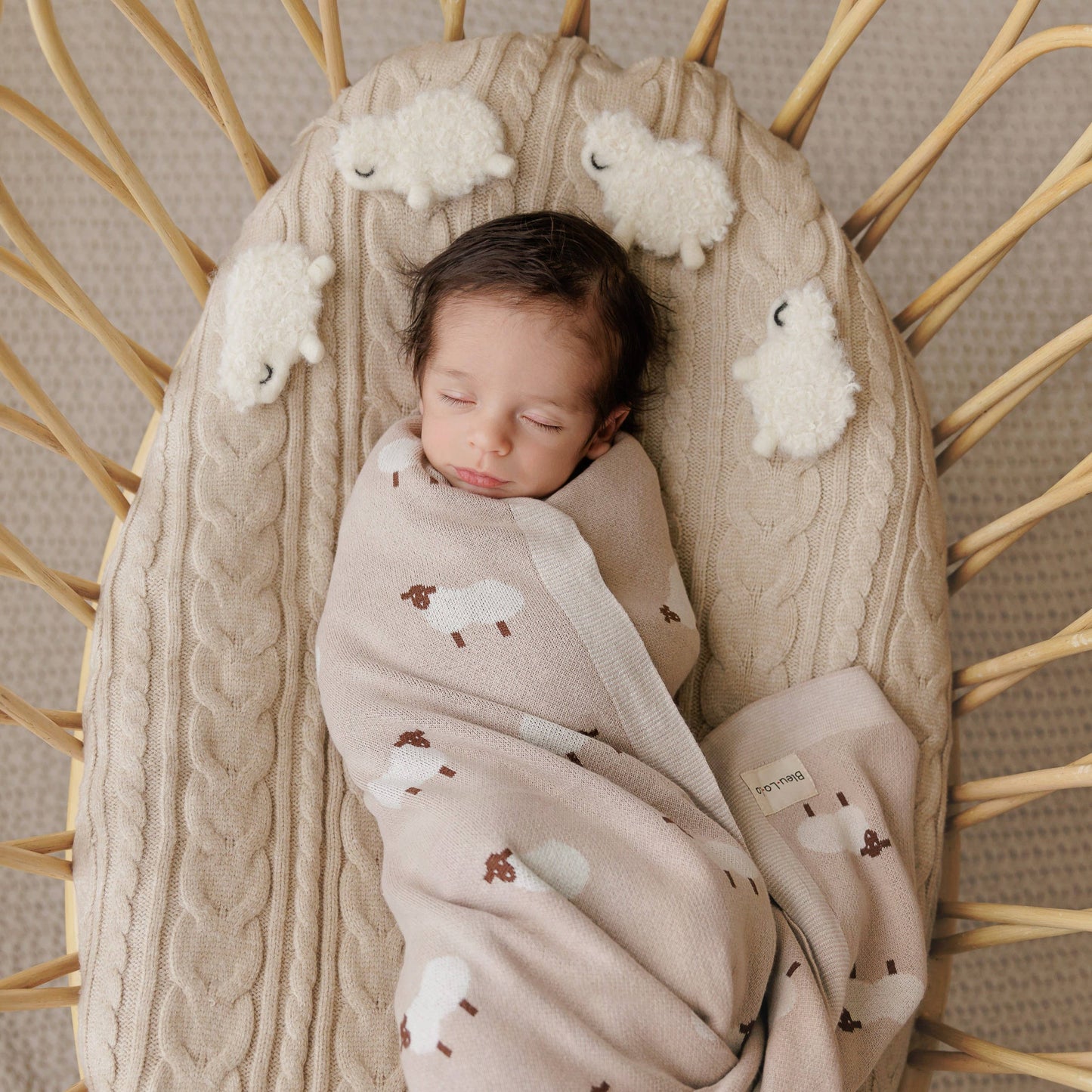 Sheep Baby Blanket