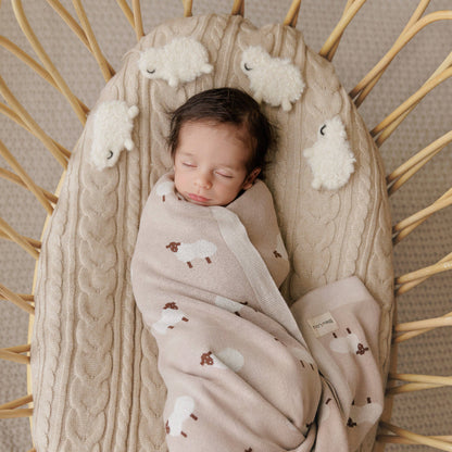 Sheep Baby Blanket