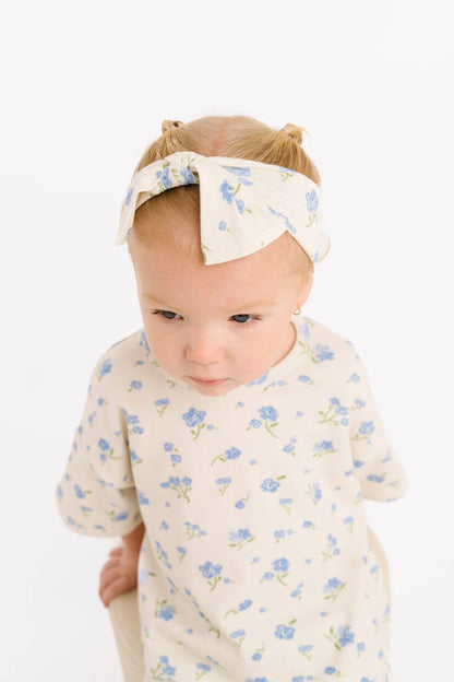 Blue Blooms Slouchy Set