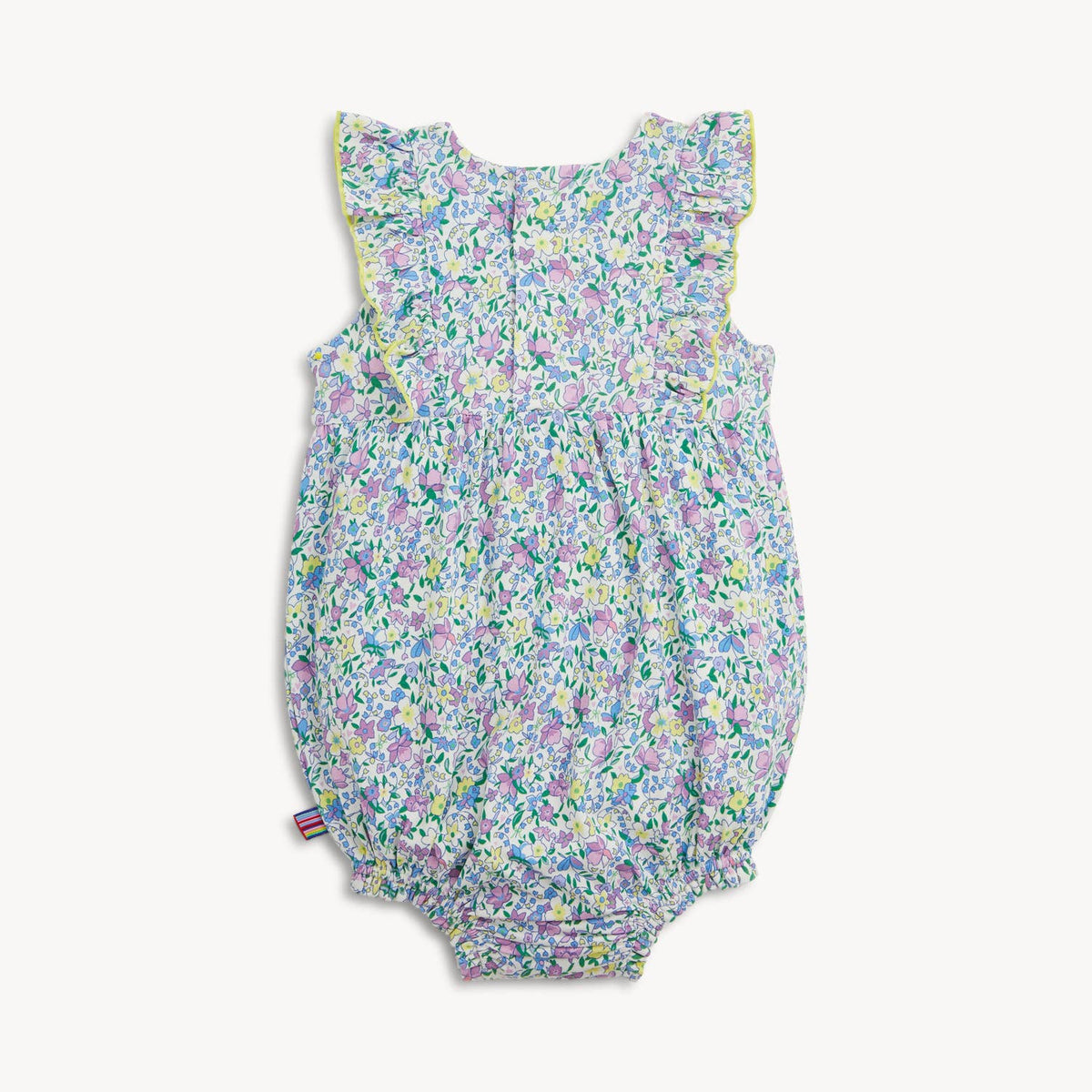 LAVINIA MODAL MAGNETIC RUFFLE BUBBLE ROMPER