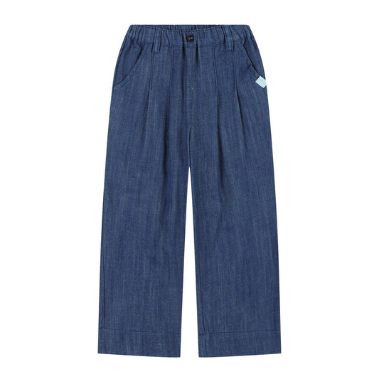 Wide Leg Denim Pants