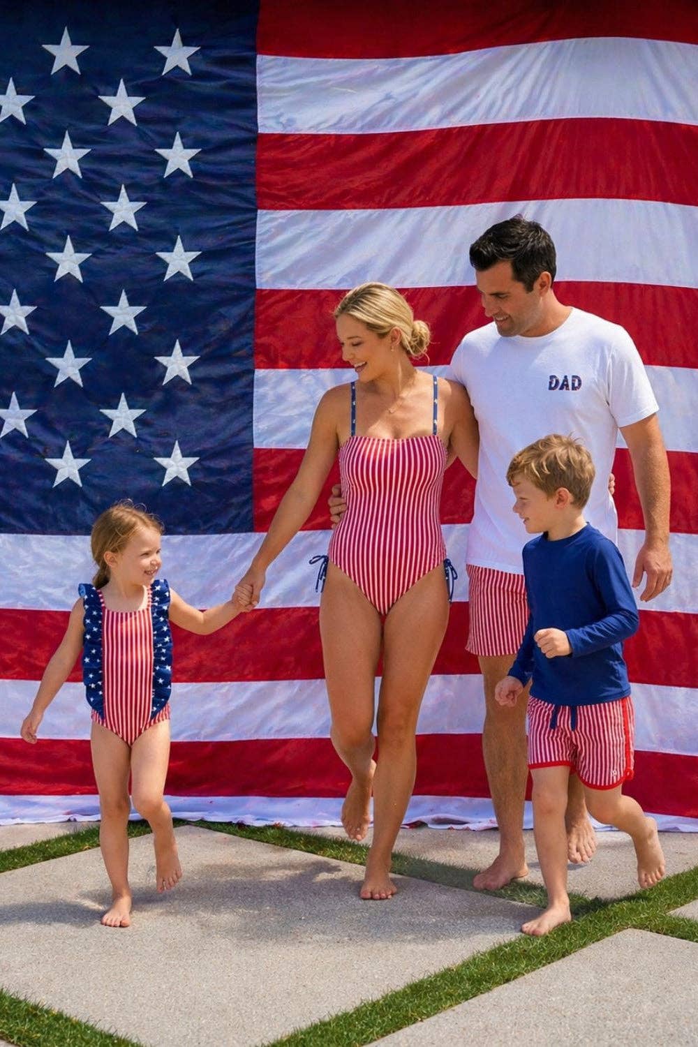 Swim Trunks | Stars & Stripes Party