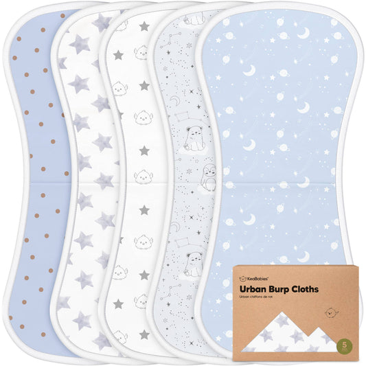 Constellation 5-Pack Burp Cloths