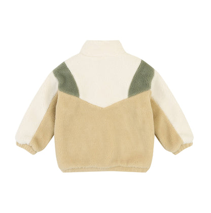 Color Block Fleece Jacket
