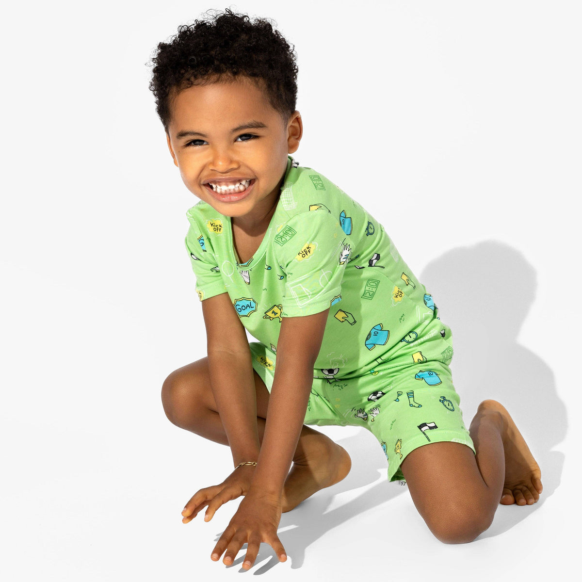 Soccer Pjs Short Set