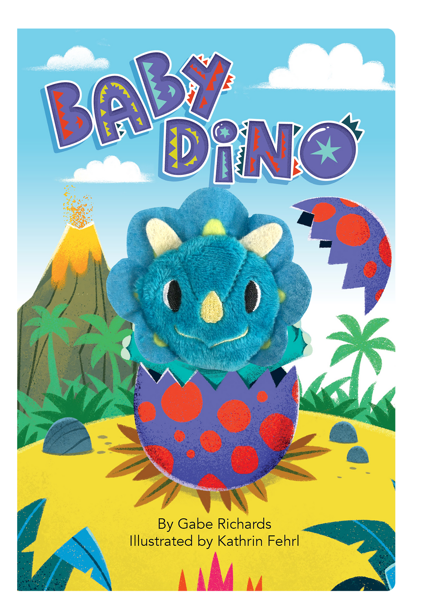 Baby Dino Finger Puppet Book