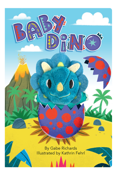 Baby Dino Finger Puppet Book