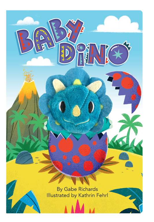 Baby Dino Finger Puppet Book