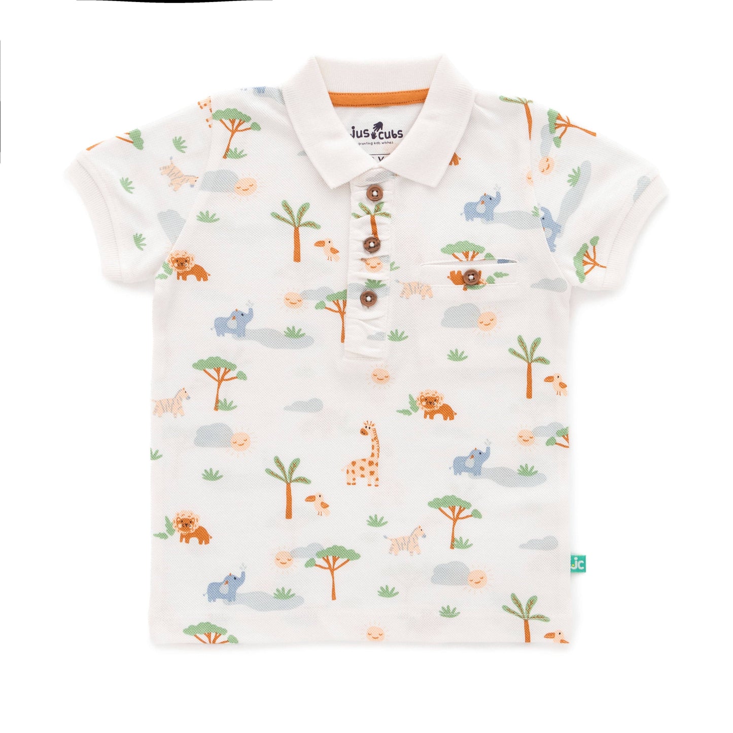 Safari Toddler Polo & Shorts Set