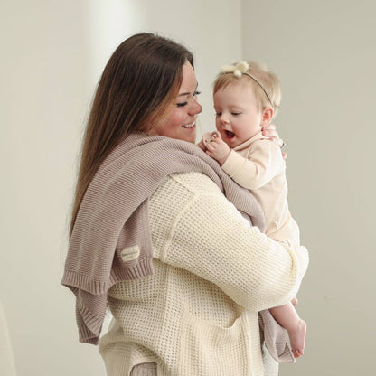 Heritage Knit Baby Blanket