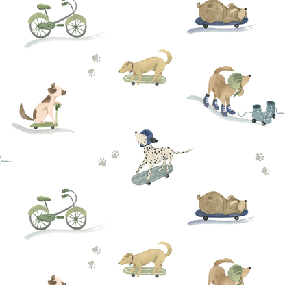 Roller Dogs Boy  PJs