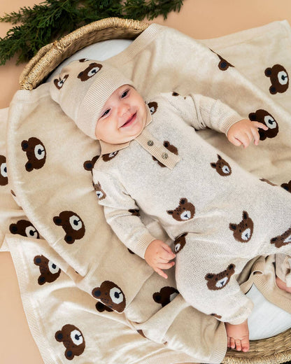 Brown Bear Jumpsuit