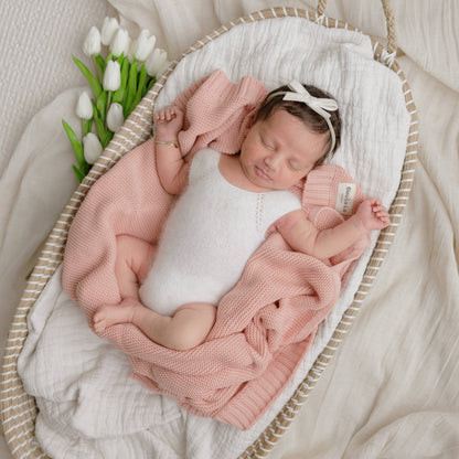 Heritage Knit Baby Blanket