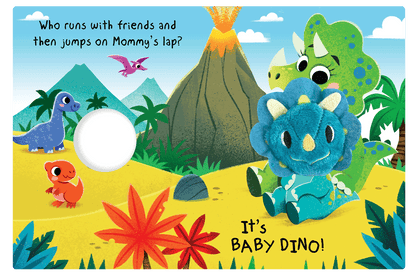 Baby Dino Finger Puppet Book