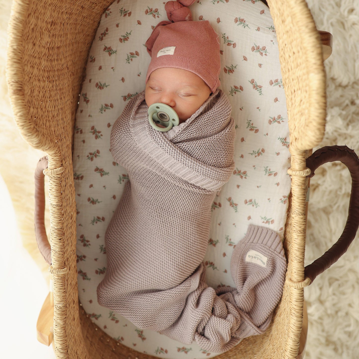 Heritage Knit Baby Blanket