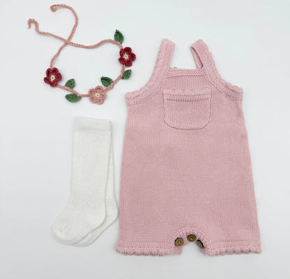 Briar Knitted Romper 3pc Set