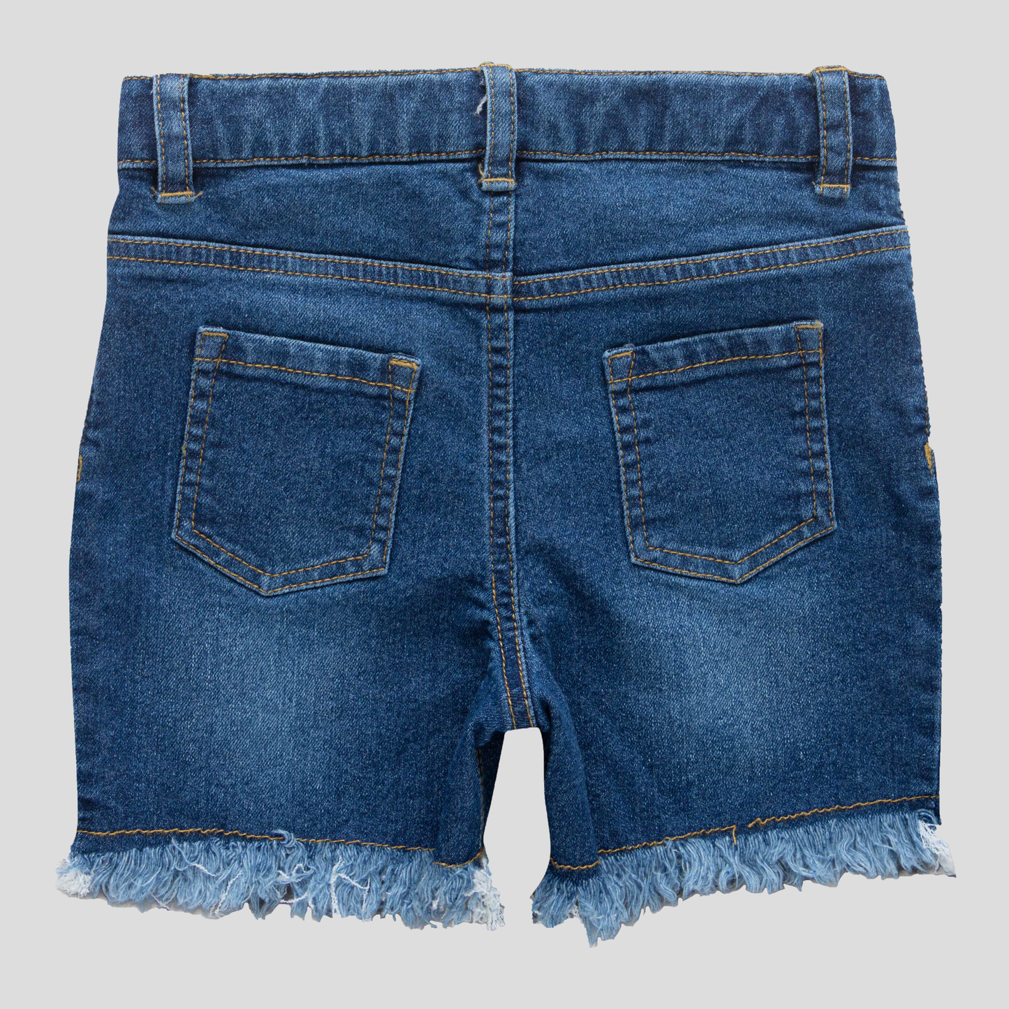 Denim Ripped Shorts