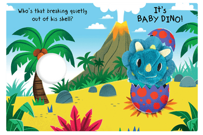 Baby Dino Finger Puppet Book