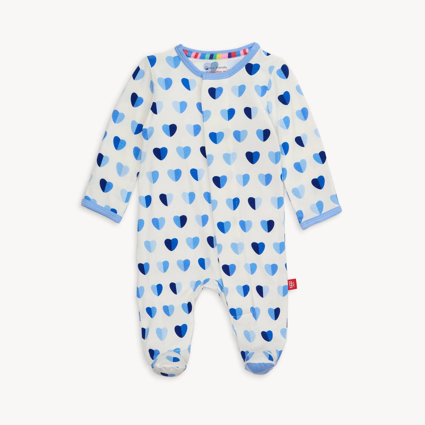 BLUE XOXO MODAL FOOTIE