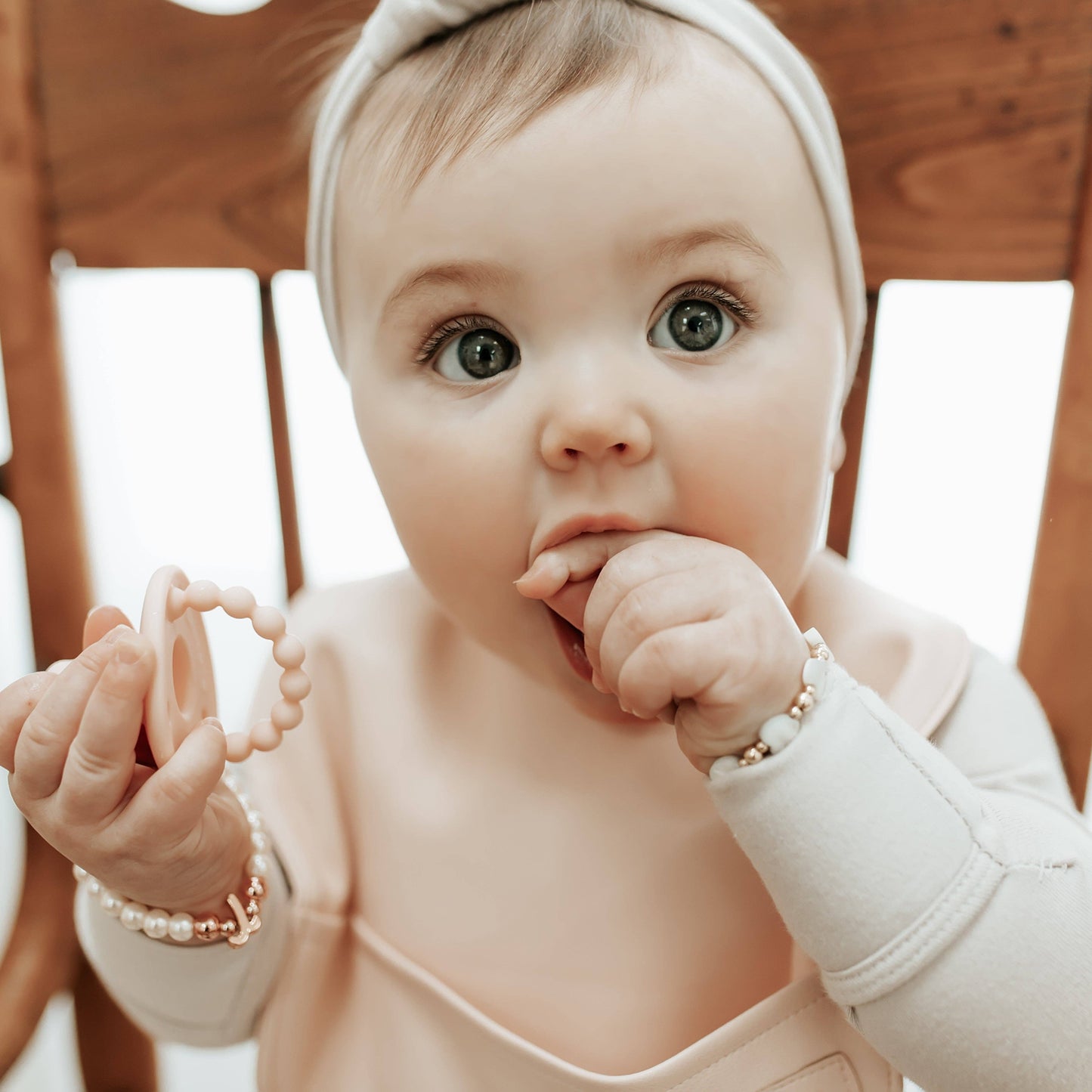 2 Soft Vegan Leather Bibs 0-12 Months