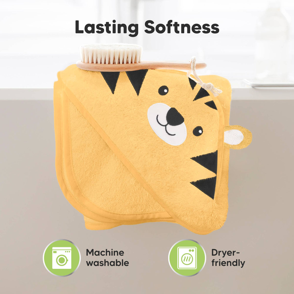 Tiger Hooded Towel