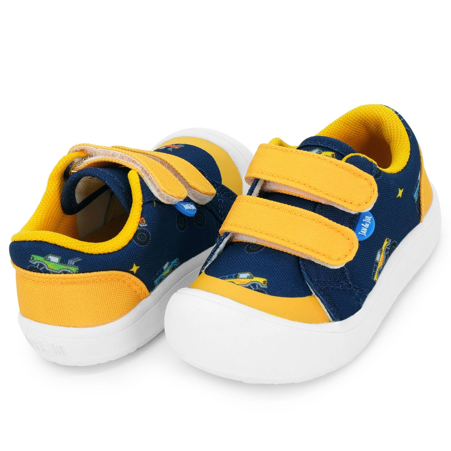 Big Trucks Toddler Canvas Sneakers