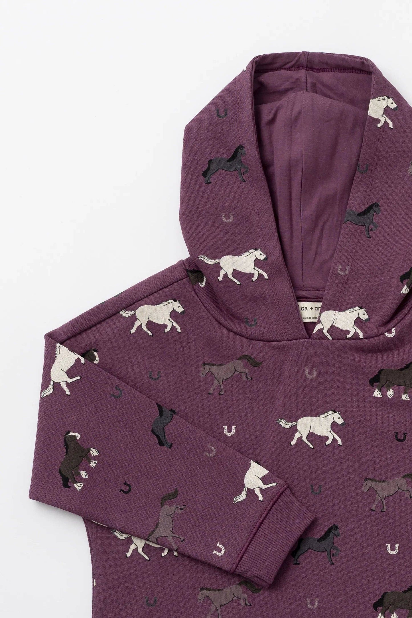 Sporty Hoodie Horses