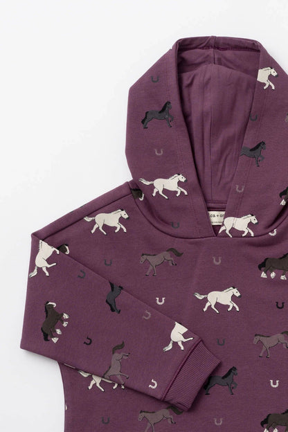 Sporty Hoodie Horses