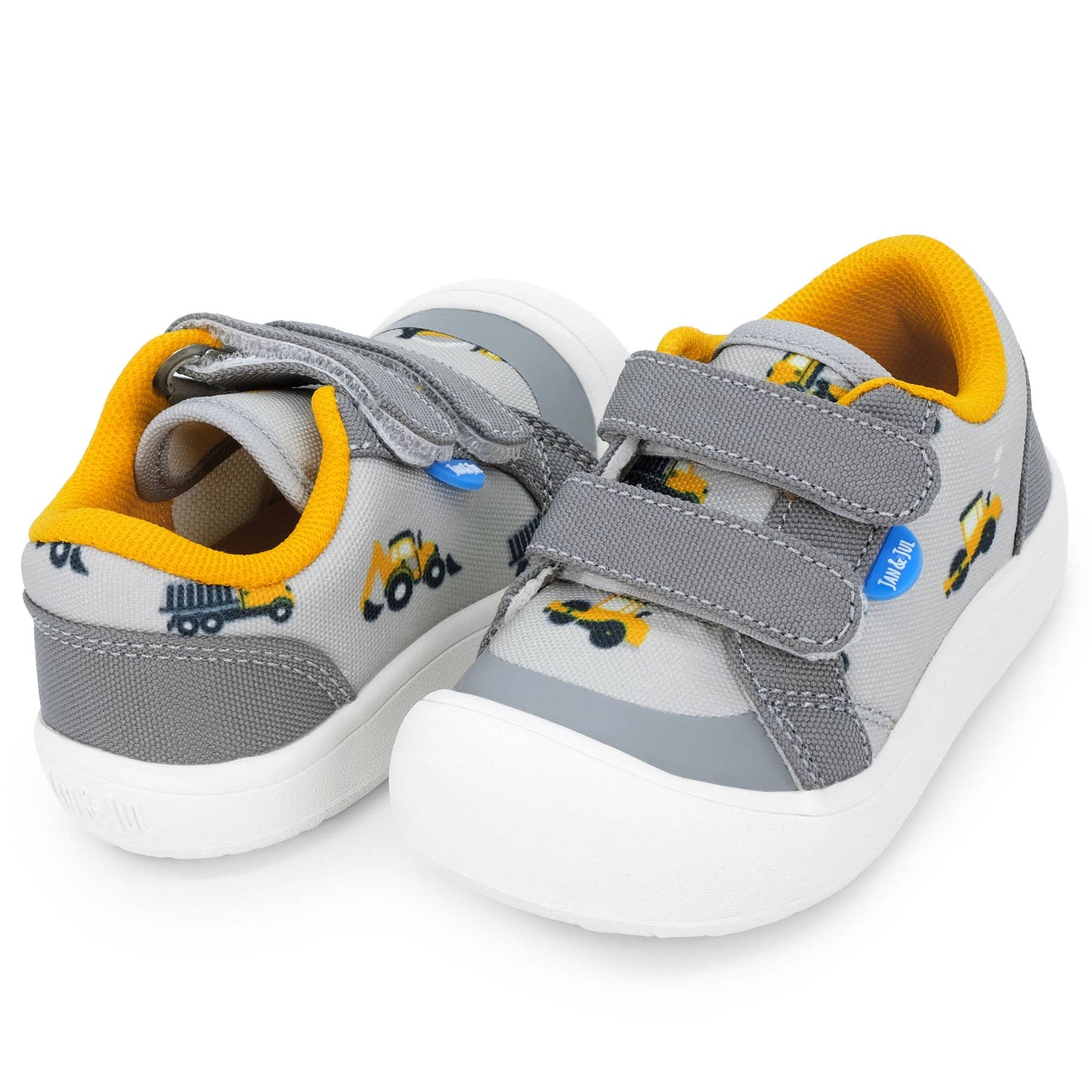 Grey Construction Toddler Sneakers