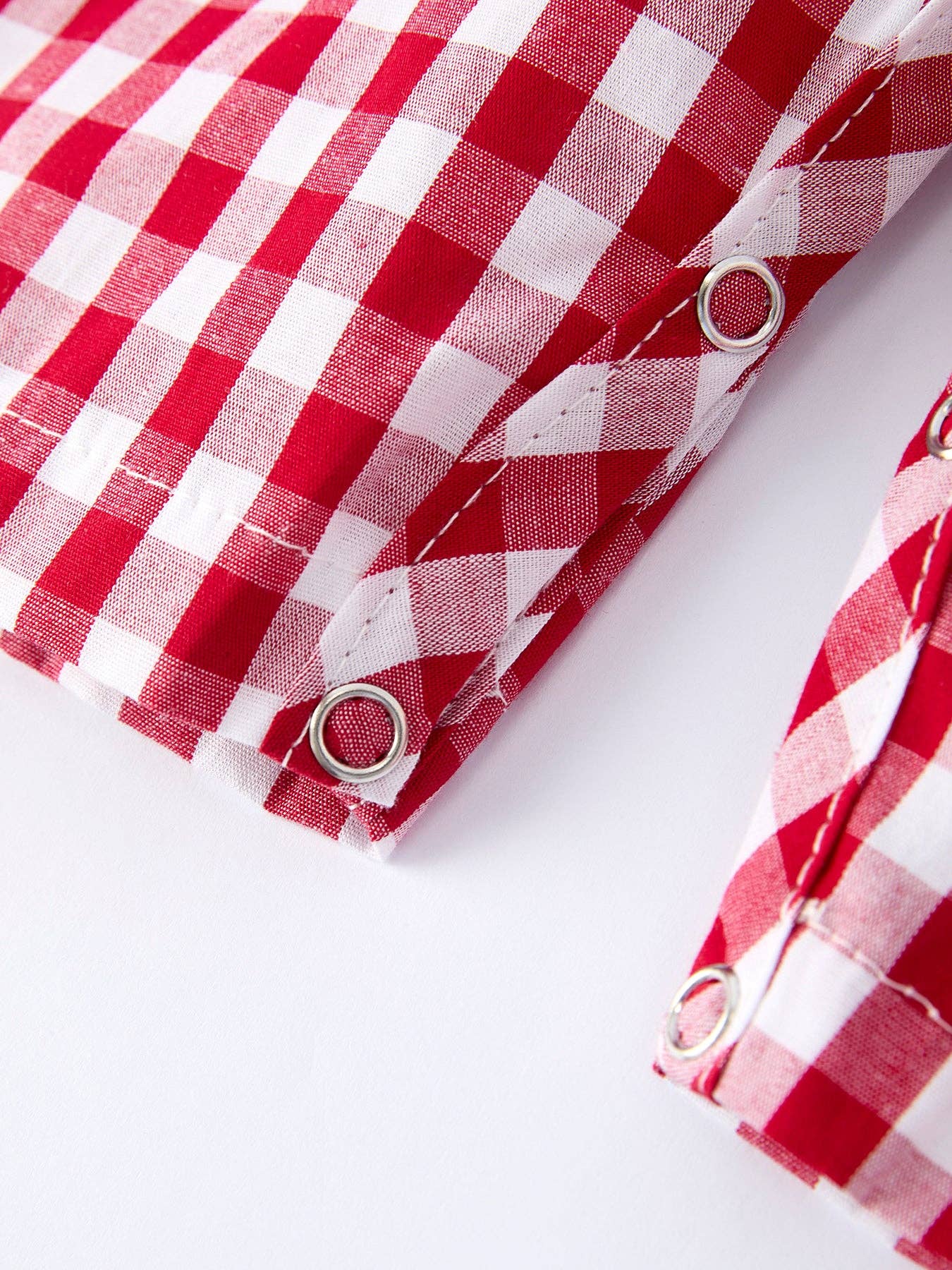 Romper with Applique Heart Dog