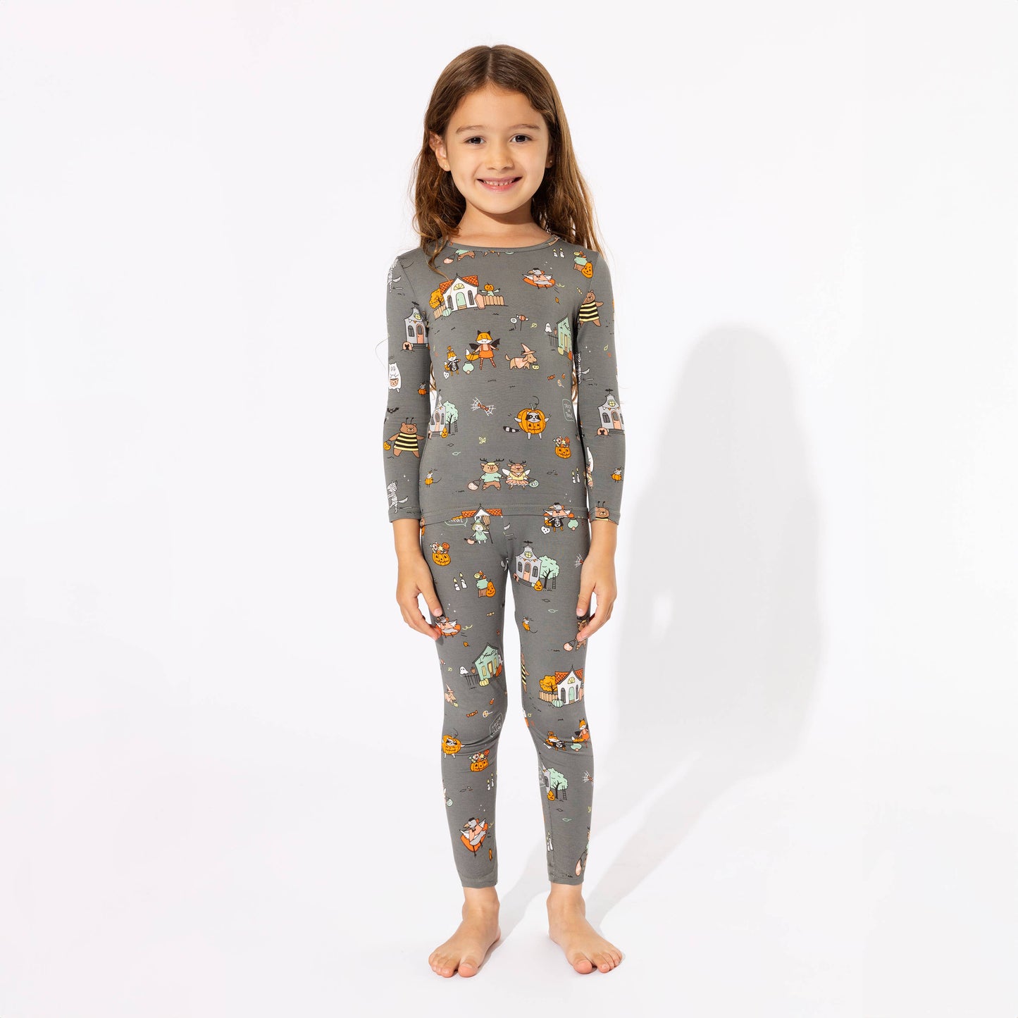 Trick or Treaters Bamboo Kids Pajamas