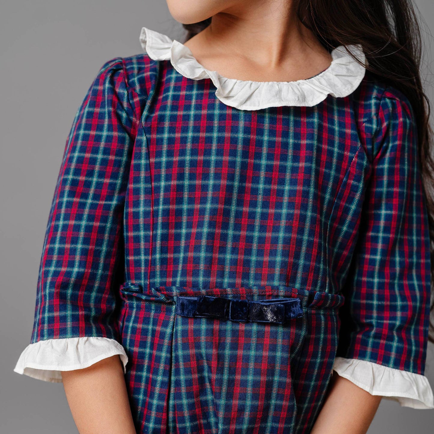 Ruffle Trim Party Dress