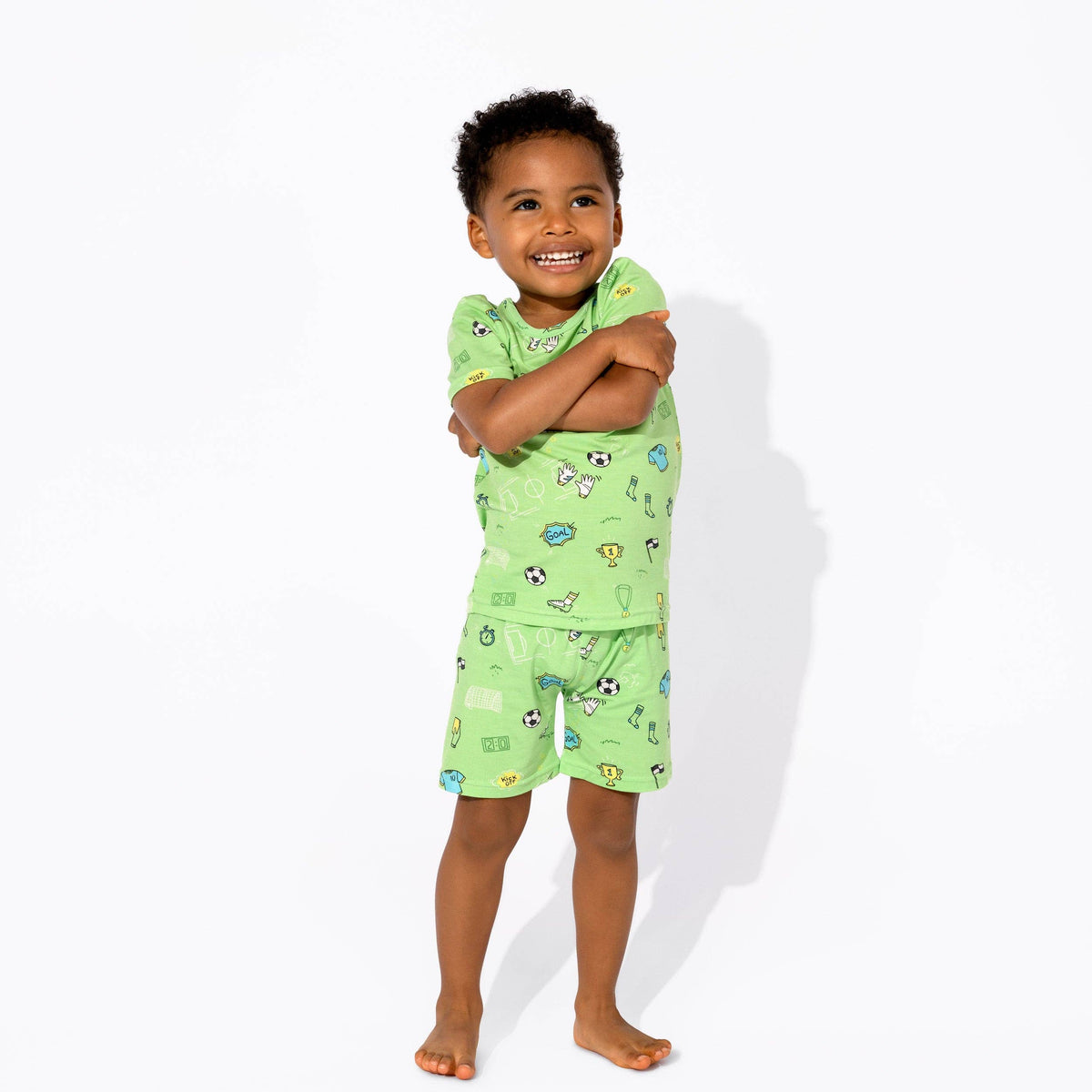 Soccer Pjs Short Set