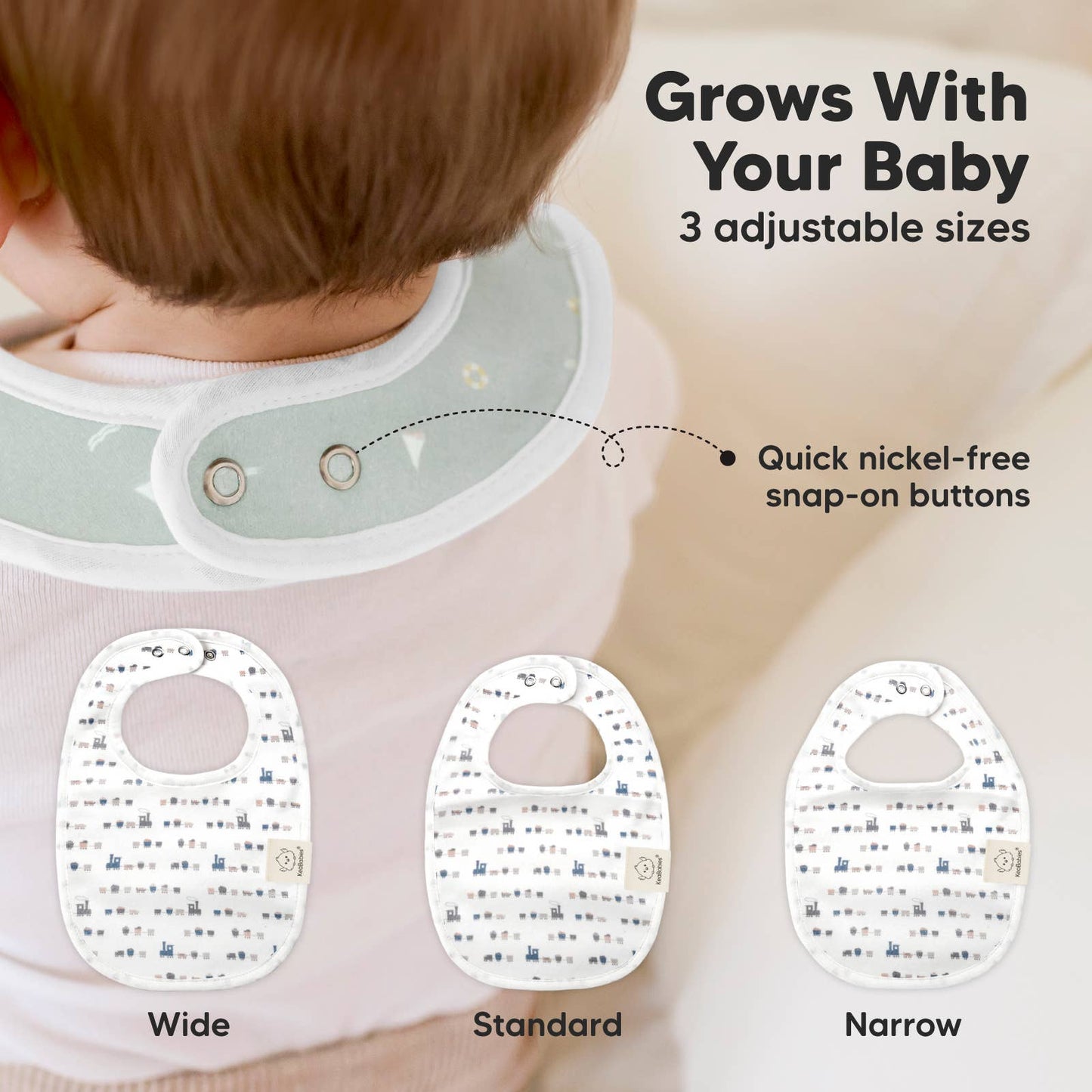 8-pack Urban Drool Bibs Vessels