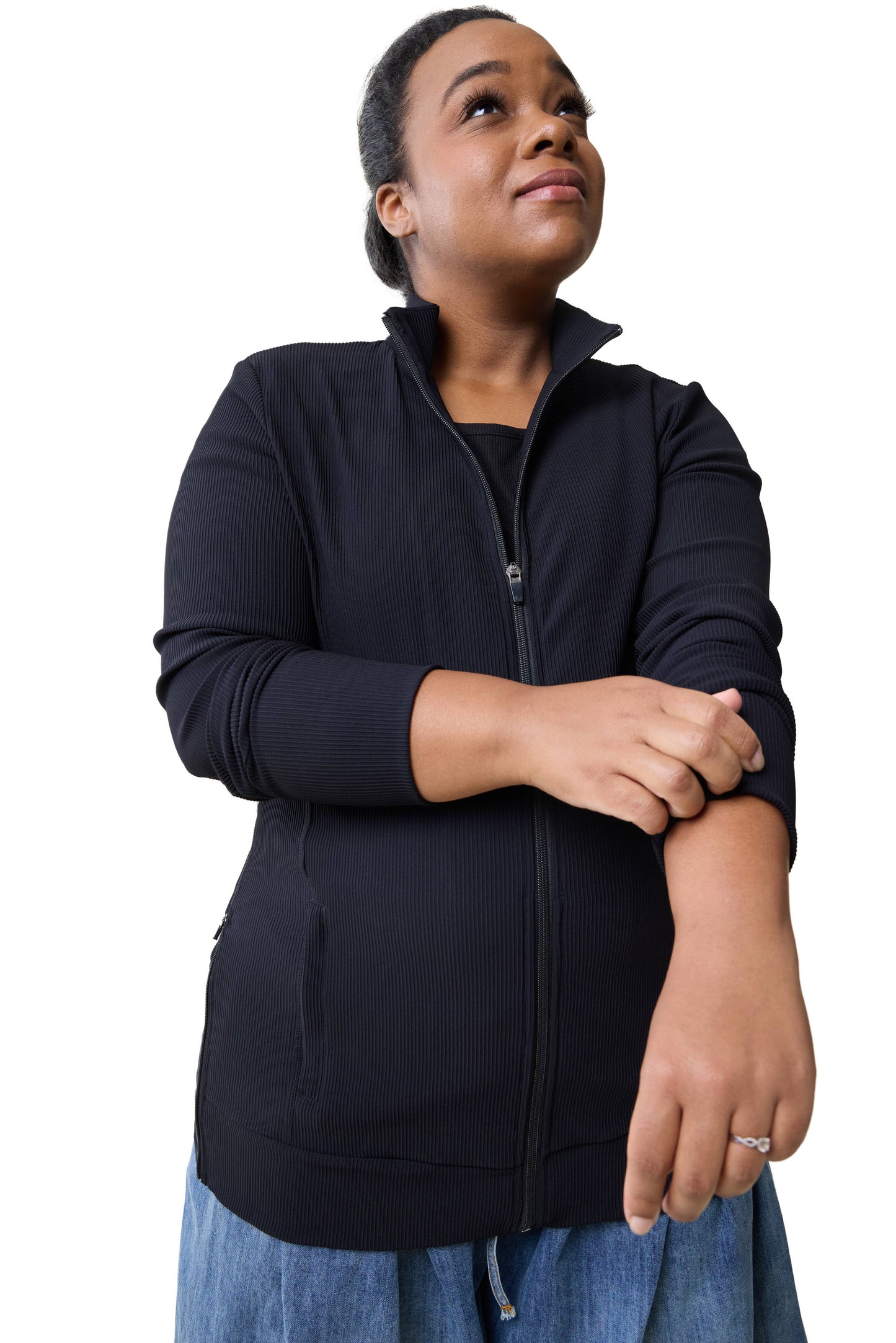 Maternity Side Zip Jacket