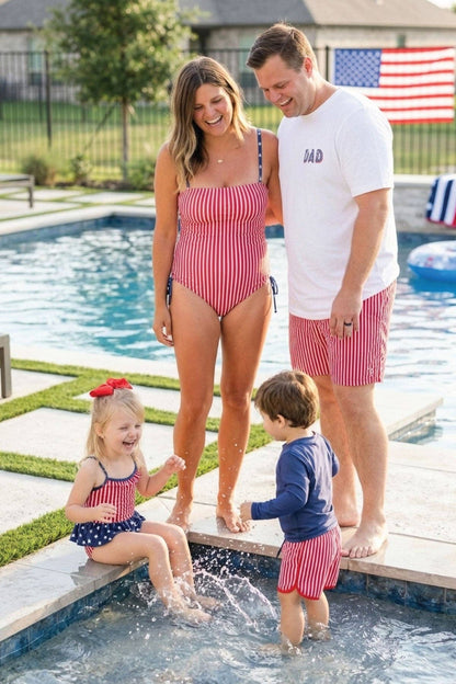 Swim Trunks | Stars & Stripes Party