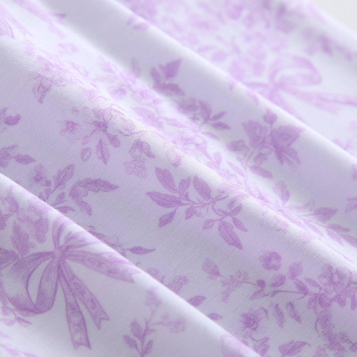 Bows & Blooms Ruffled Pjs