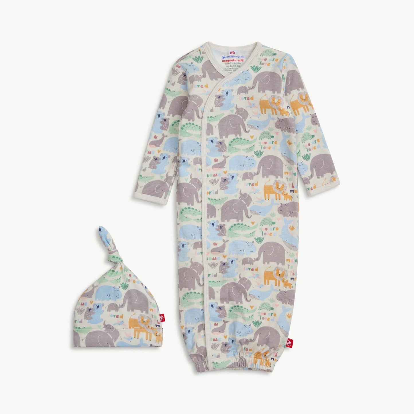 LITTLE LOVIN GOWN + HAT SET