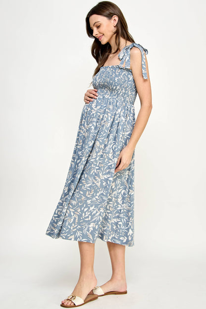 Light Blue Midi Dress
