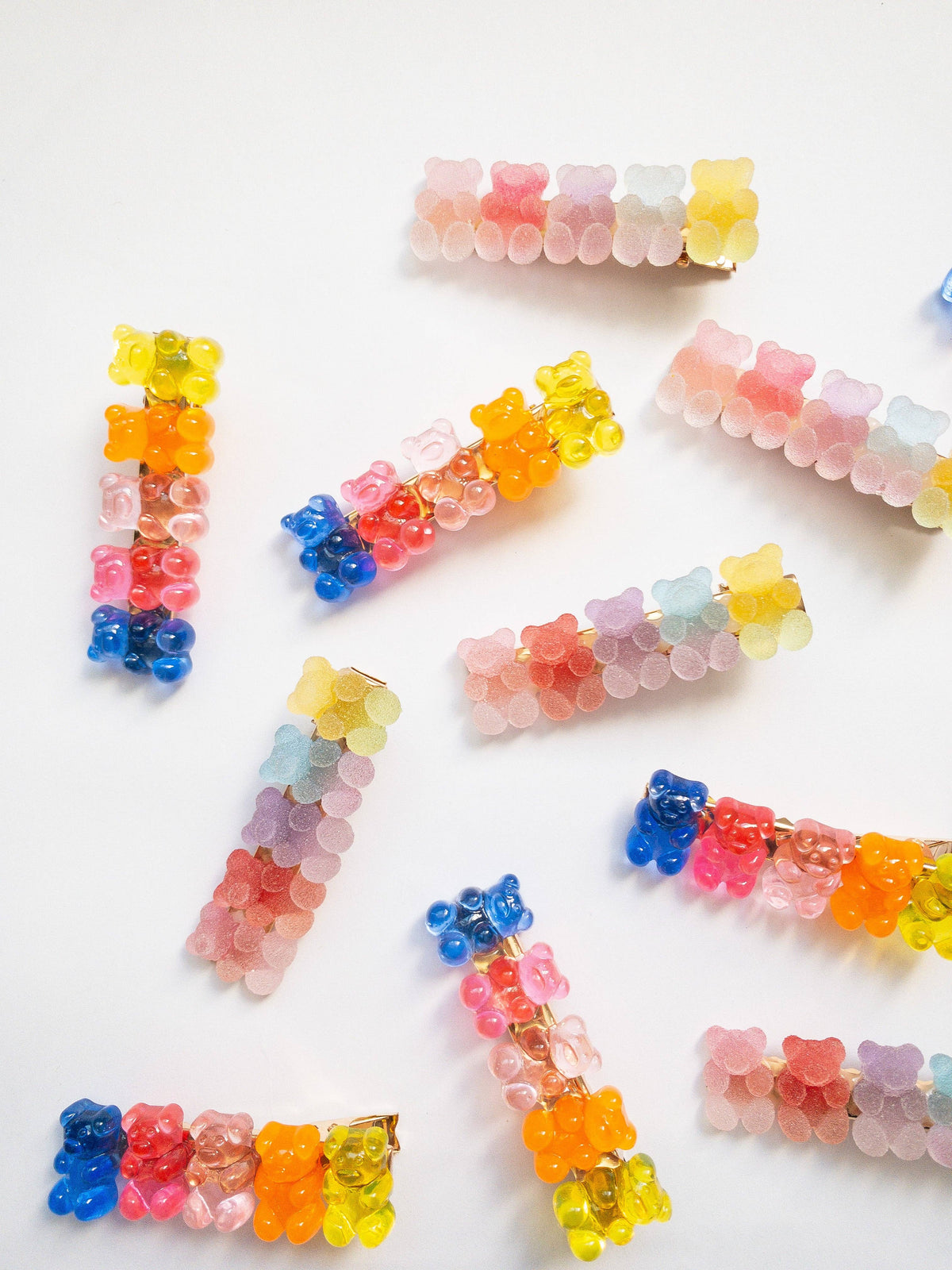 Gummy Bear Hair Clips