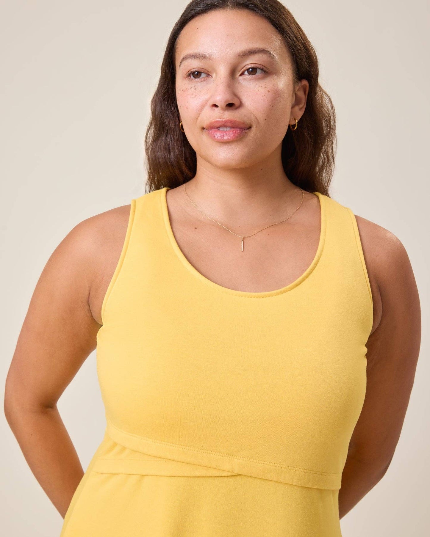Penelope Crossover Nursing Dress