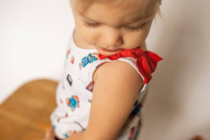 Bowtie Shoulder Bodysuit