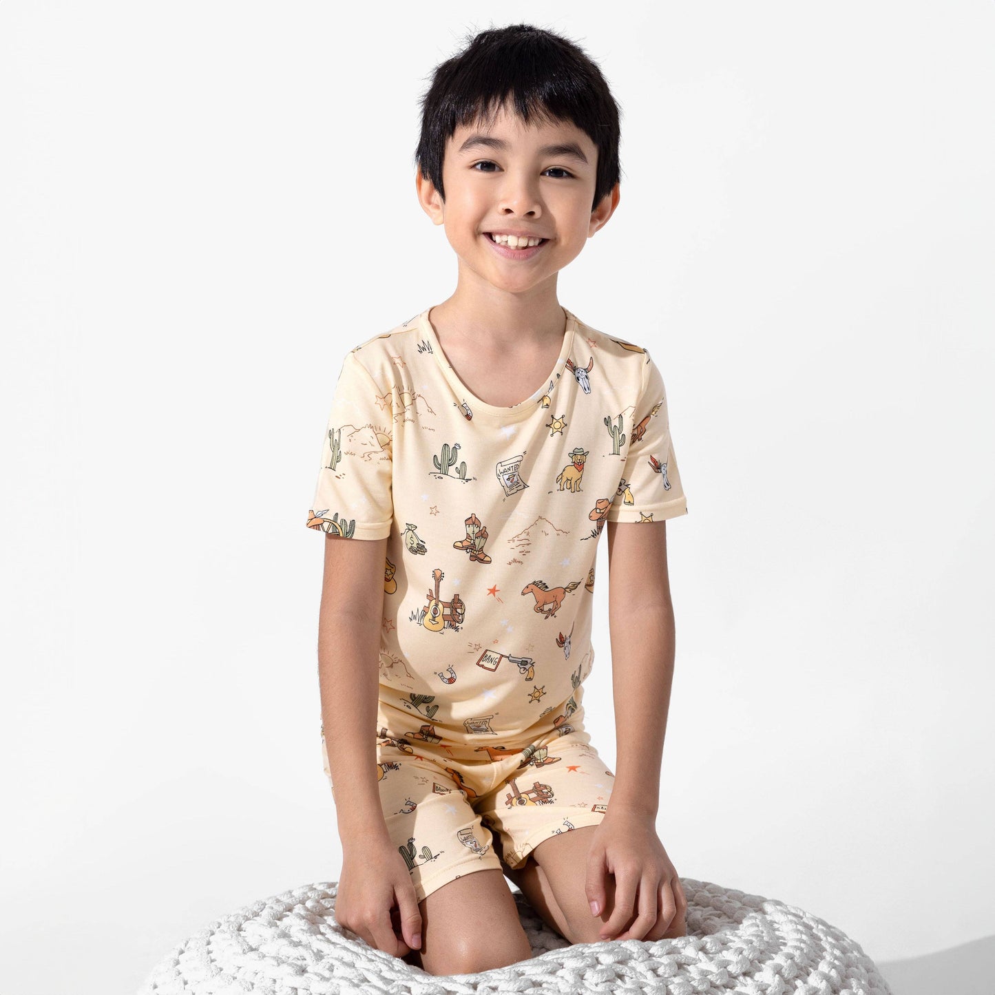 Cowboy Pjs Short Set