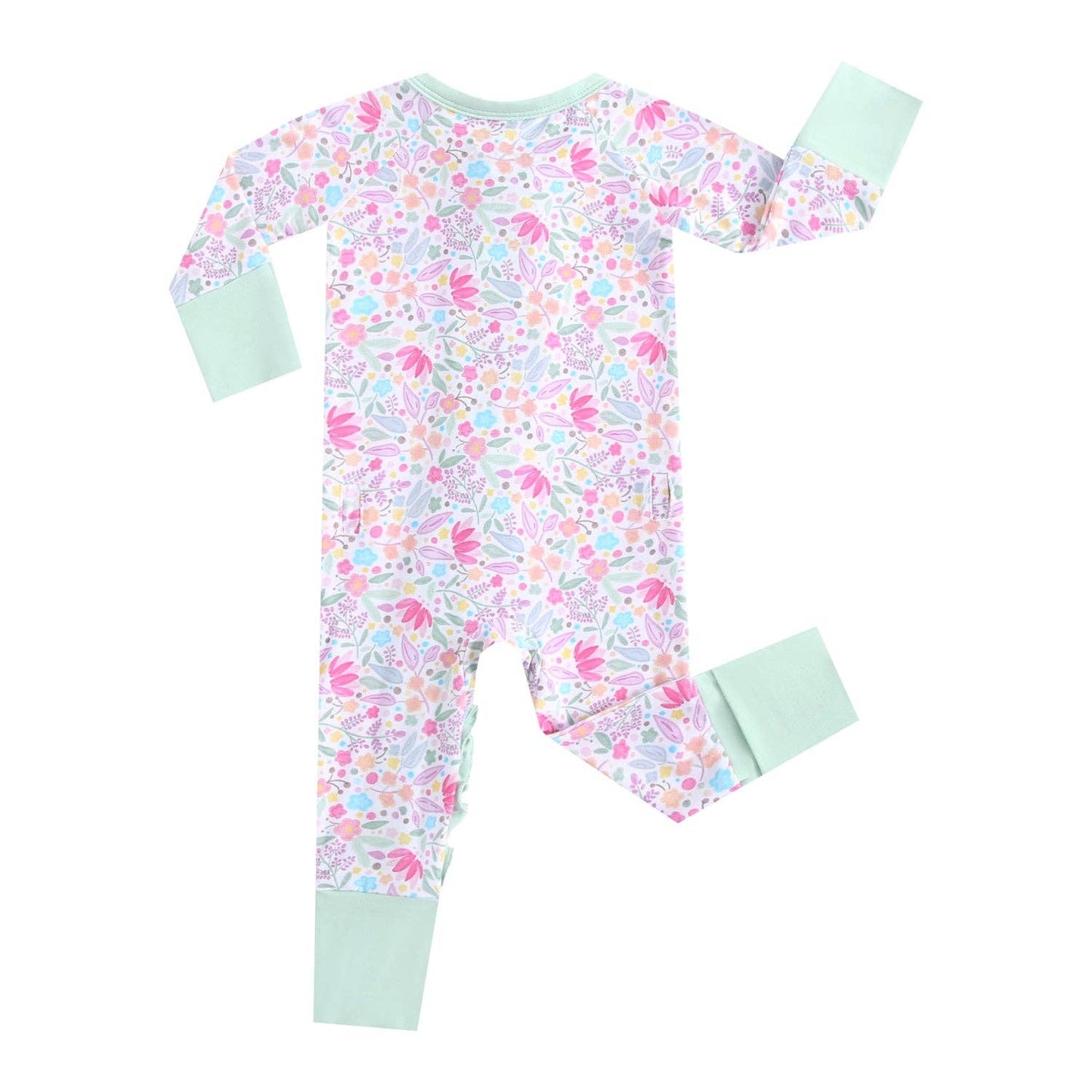 Tiny Blooms Ruffled Pjs
