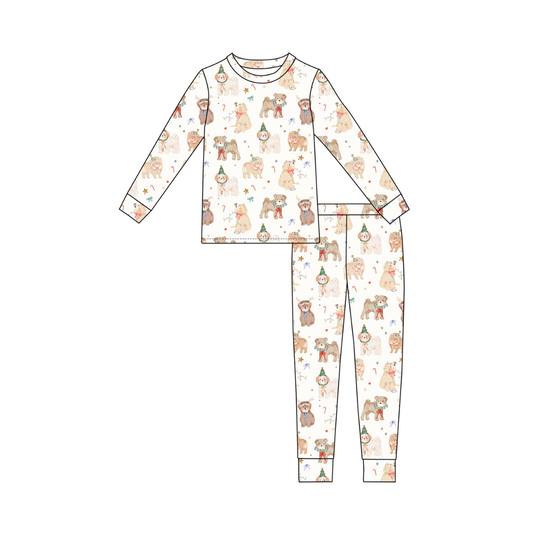 Puppy Christmas 2Piece Toddler Set