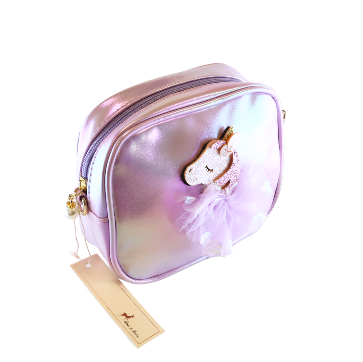 Unicorn Holographic Purple Purse